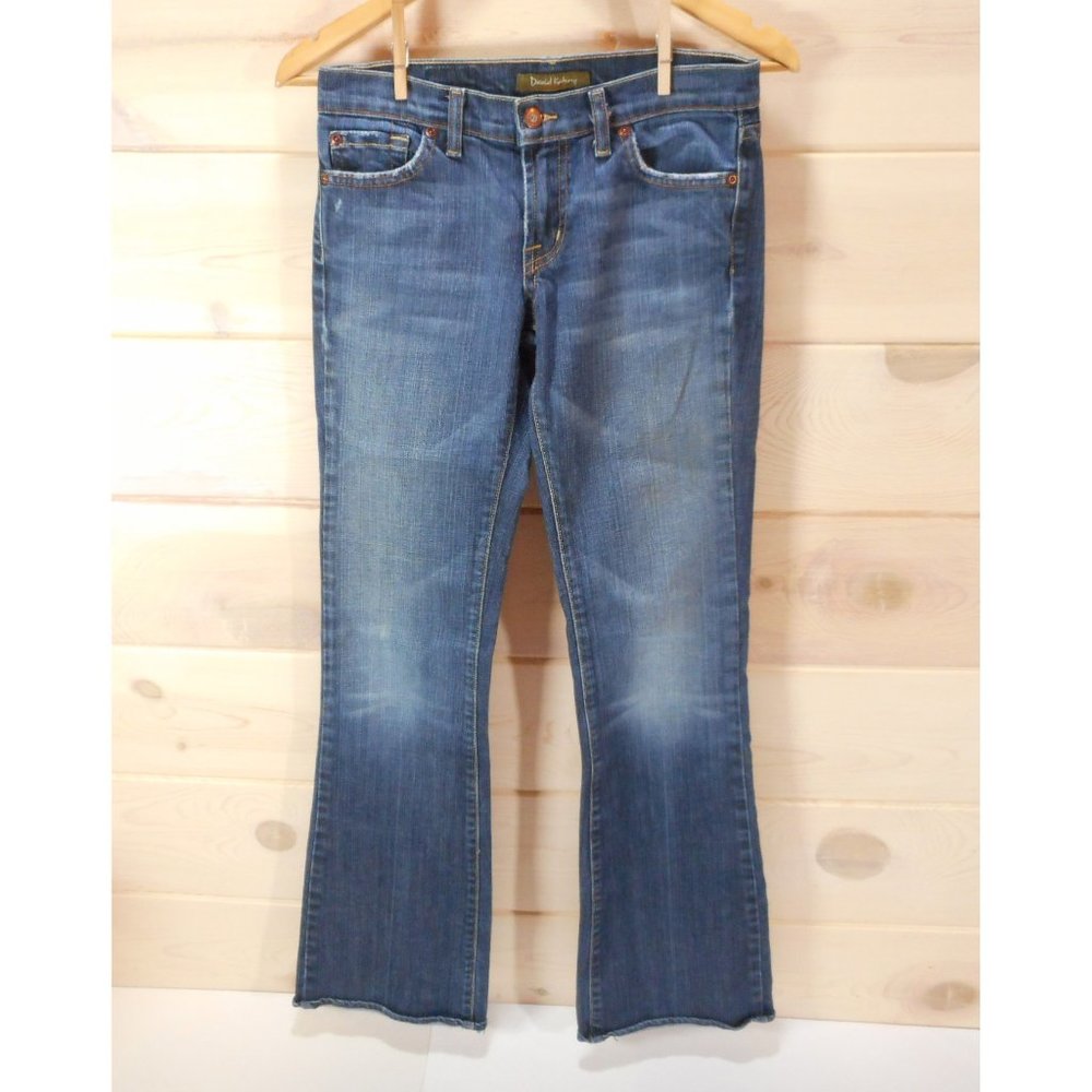 David Kahn Women's Size 26 Jeans Nikki Boot Cut Medium Blue Wash